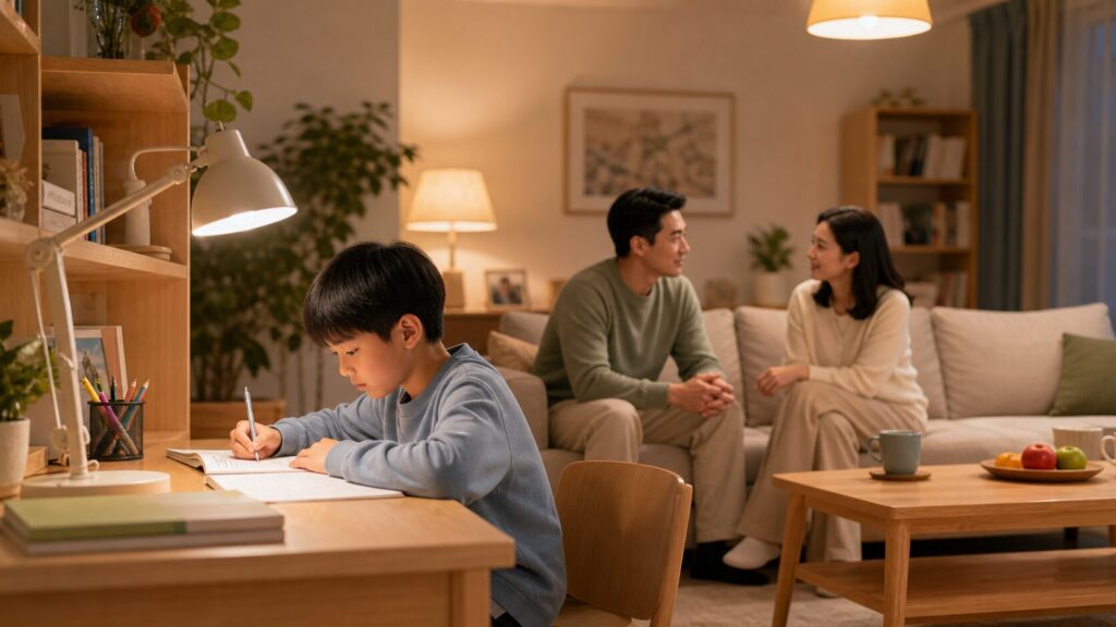 夫妻关系不好，孩子很难安心学习