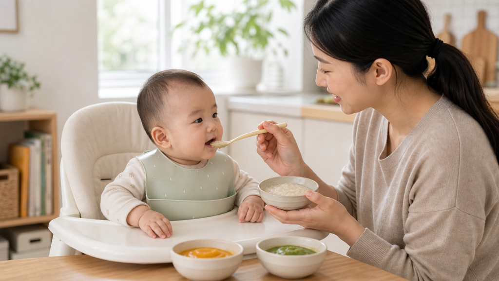 宝宝加辅食，不是为了吃饱：第一口怎么加更稳