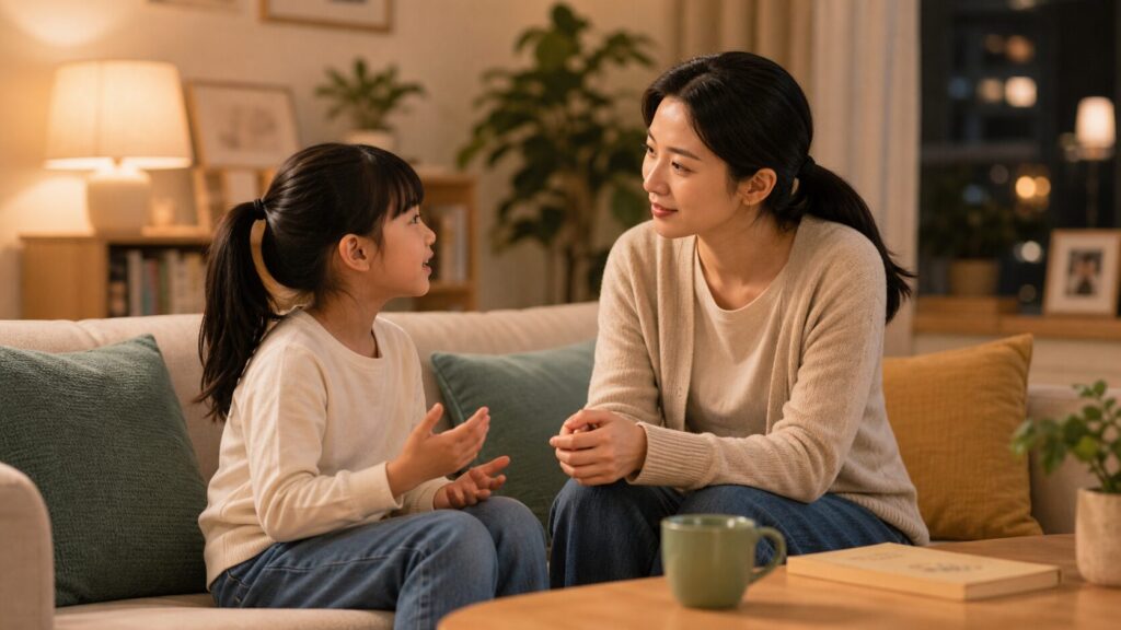 孩子说话时，父母先别急着插嘴