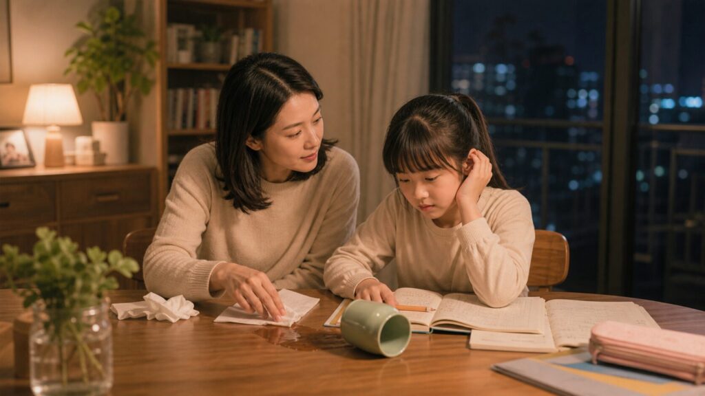 孩子犯错时，先别急着给他定性