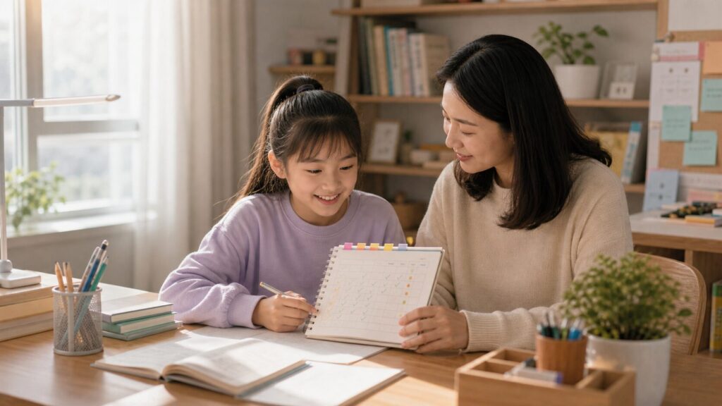 孩子学习进步慢，先别只盯山顶，要看台阶