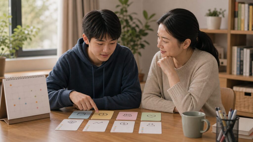 青春期孩子想做决定，父母先教他评估后果