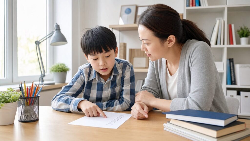 孩子答应了却没做到，先问他卡在哪里